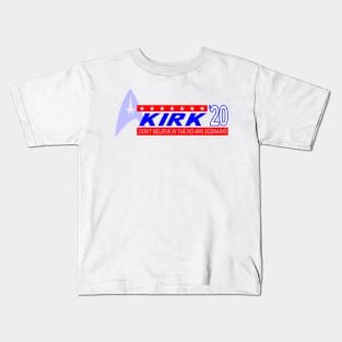 Kirk Presidential Campaign Kids T-Shirt